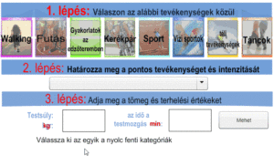 Kalórialeadási kalkulátor