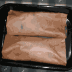 Tengeri keszeg sült zöldségekkel